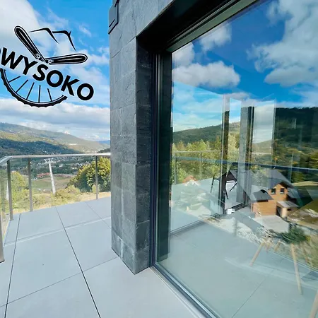 Owysoko - Z Widokiem 200 M Od Tras Mountain Apartment
