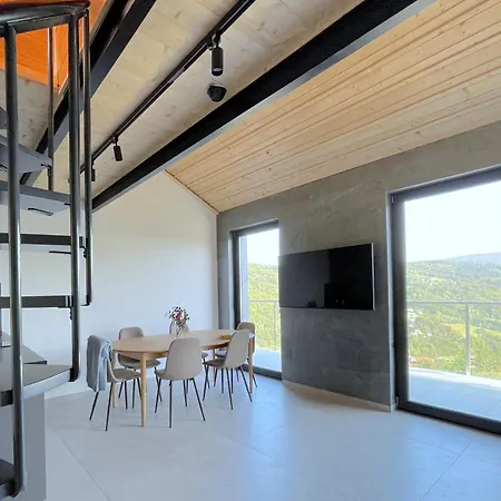 Apartament Owysoko - Z Widokiem 200 M Od Tras Mountain Szczyrk