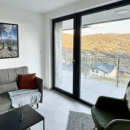 Owysoko - Z Widokiem 200 M Od Tras Mountain Appartement Szczyrk