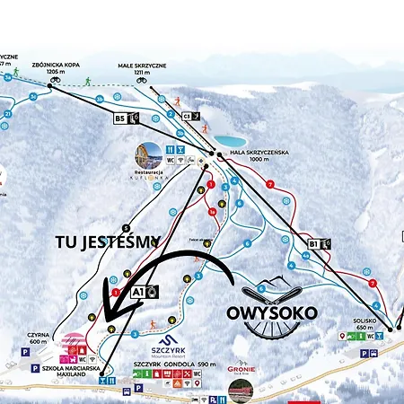 Owysoko - Z Widokiem 200 M Od Tras Mountain Szczyrk