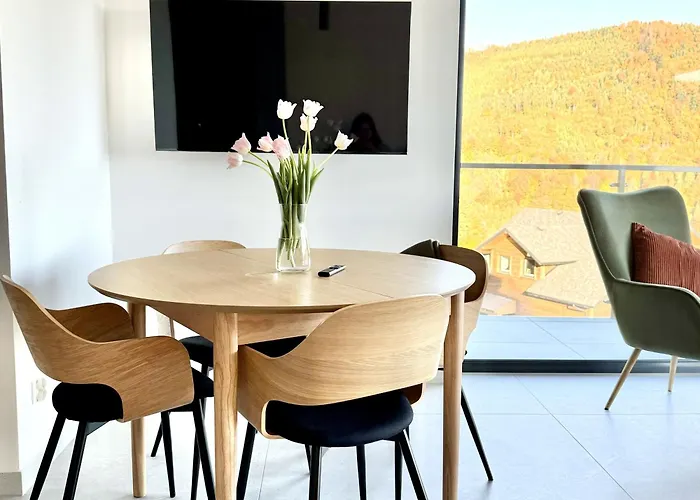 Apartmán Owysoko - Z Widokiem 200 M Od Tras Mountain Szczyrk