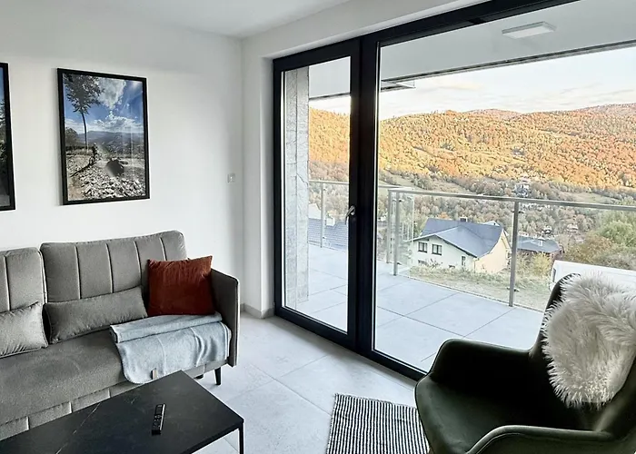 Owysoko - Z Widokiem 200 M Od Tras Mountain Apartmán Szczyrk