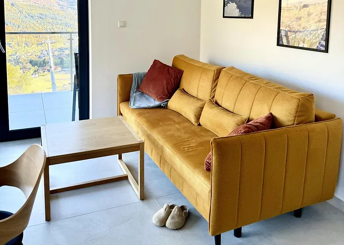 Apartmán Owysoko - Z Widokiem 200 M Od Tras Mountain Szczyrk