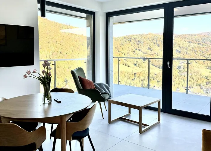 Apartmán Owysoko - Z Widokiem 200 M Od Tras Mountain Szczyrk